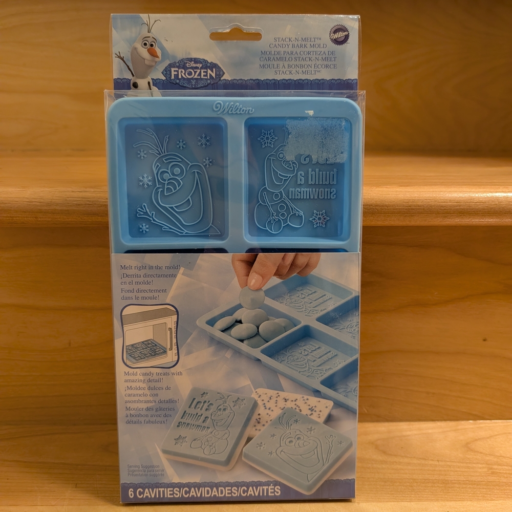 Wilton Disney Frozen Olaf Blue Candy Mold